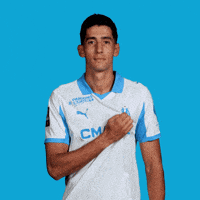 Logo Celebration GIF by Olympique de Marseille