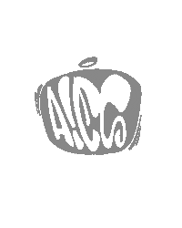 aies letters graffiti aies aiesoner Sticker