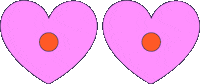 Breast Cancer Heart Sticker by Holic Nation