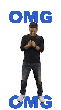 Oh My God Omg Sticker by Copter7 Official