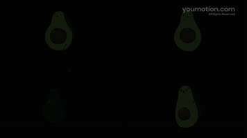 Animated Avokado Emoji Stickers