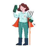 Hero Hello Sticker by Transitionbio