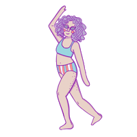 Beach Body Sticker