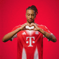 Heart Love GIF by FC Bayern Munich
