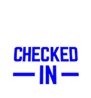 Check-In Fashion Sticker by Uninterrupted