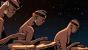Drums Drumming GIF by Adult Swim