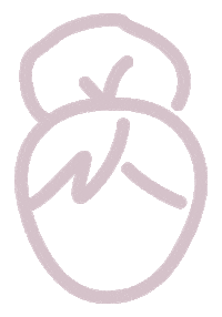 Pink Sticker by Bun Undone