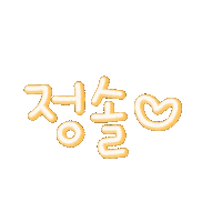 솔아사랑해 Sticker