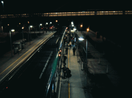 mezitlab travel night city crowd GIF