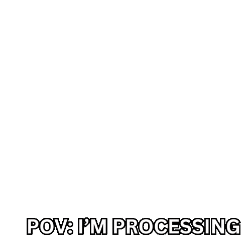 Confused Loading Sticker by Ashwin Gane