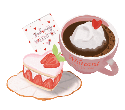 Valentines Day Love Sticker by Whittard CZ