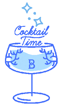 happy hour drinking Sticker