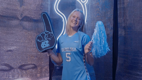 North Carolina Soccer GIF by UNC Tar Heels