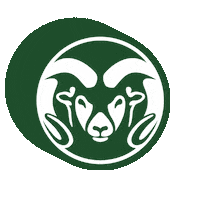 Csu Rams Sticker by Colorado State University