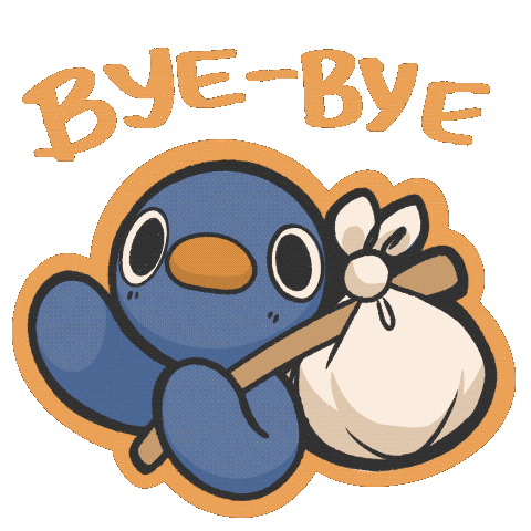 SenElric giphyupload bye giphycreatortest adios Sticker