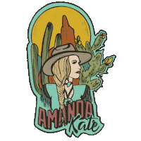 Gypsy Sticker by Amanda Kate