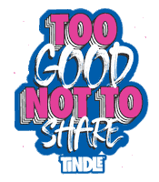 Share Ridiculouslygood Sticker by Tindle Foods