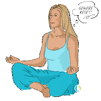 Yoga4Face happy smile lacheln face yoga Sticker