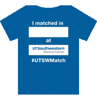 Matchday Sticker by UT Southwestern Digital Communications