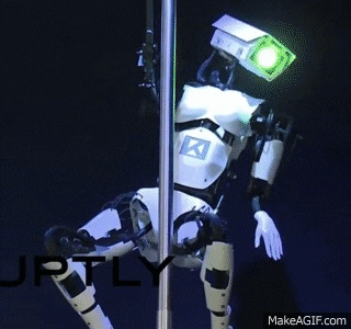 robot strippers GIF
