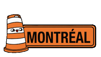 ponto_mtl kawaii construction montreal ponto Sticker