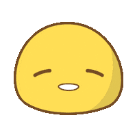 mochimii happy fun cute food Sticker