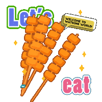 Lets Eat Sticker by Watsons