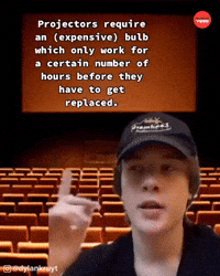 Projectors Require a Bulb