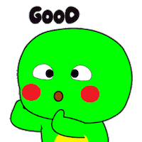 Deromoji good bagus stiker lucu dero creative Sticker