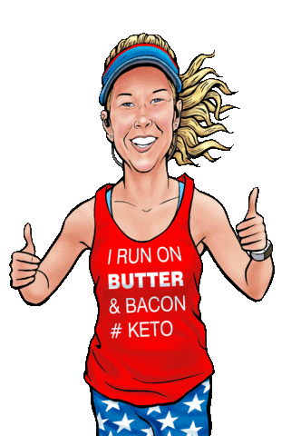 Runner Marathon Sticker by eBibs