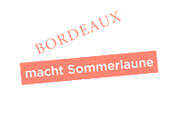 Summer Rose Sticker by Vins de Bordeaux
