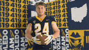 Football Connor GIF by Toledo Rockets