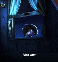 i like you queue GIF