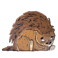 Forest Oregon Sticker by Mike Bennett Art