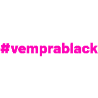 vemprablack black vem pra black black is the new black black is the new Sticker