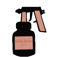 Halobabe Sticker by Halo Salon and Boutique