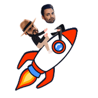 Foguete Gui Sticker by Guilherme e Benuto