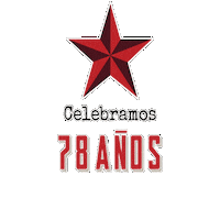estrellarojapuebla estrella roja estrella roja puebla Sticker