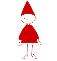 egomi dance holiday elf gnome Sticker