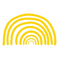 AnbaPie yellow doodle icon jaune Sticker