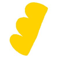 AnbaPie yellow doodle icon jaune Sticker