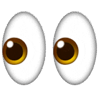 Eyes Wow Sticker by Design Practice