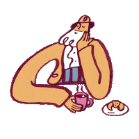 Food Illustration Sticker by Goodtime Monty