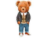 Urso Sticker by Dame dos