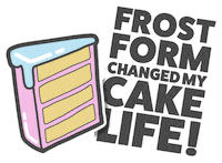 FrostForm cake decorate decorating frostform Sticker