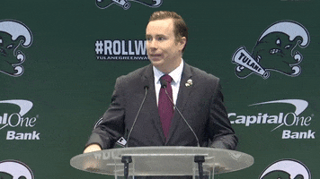 College Sports Thumbs Up GIF by GreenWave