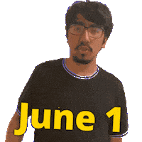 June Sticker
