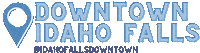 IFDowntownDevelopmentCo idaho idaho falls idahofalls downtown idaho falls Sticker