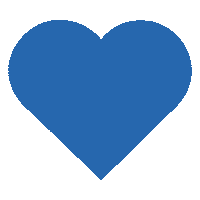 tamperetalo blue heart sininen sydän tamperetalo Sticker