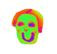 Face Smile Sticker by Plan X Art Gallery
